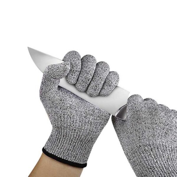 Cut Resistant Gloves - Ambidextrous | Food Grade | High Performance Level 5 Protection.